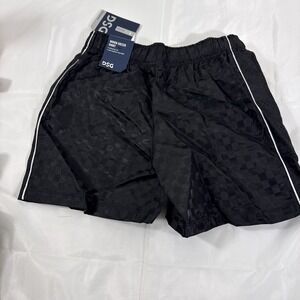 NWT DSG Woven Soccer Shorts Performance Boys Youth Sports S Black Nylon